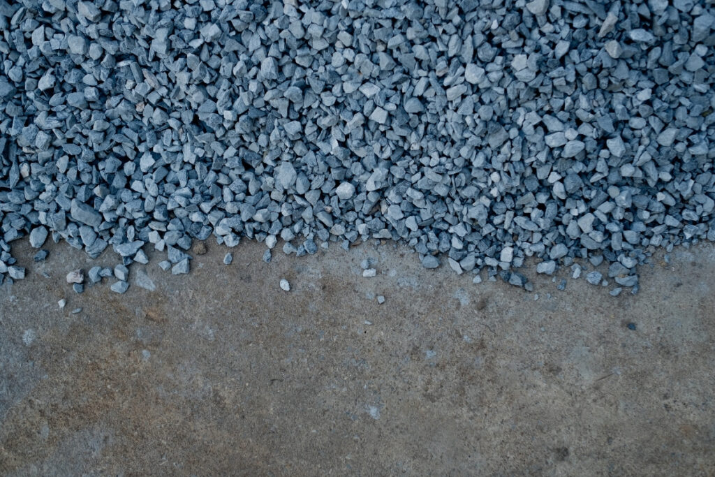 Blue Gray Crushed Rocks